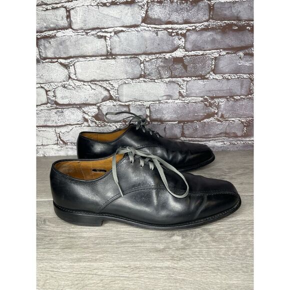 Allen Edmonds Saxon Black Leather Oxfords Dress Shoes Men Sz 10.5D US/44EU USA main image 13